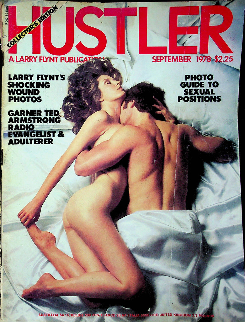 Hustler Magazine Garner Ted Armstrong September 1978 080723RP