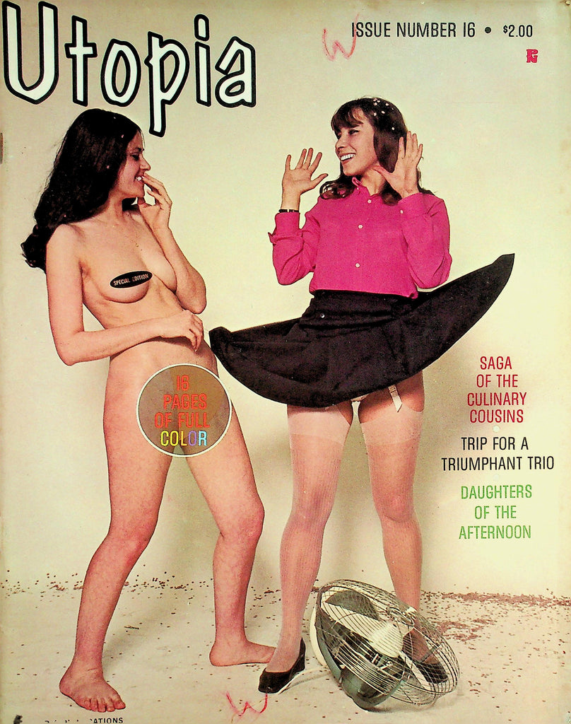 Utopia Lesbian Magazine  Trip For A Triumphant Trio  #16  1968   091626lmp-GSC