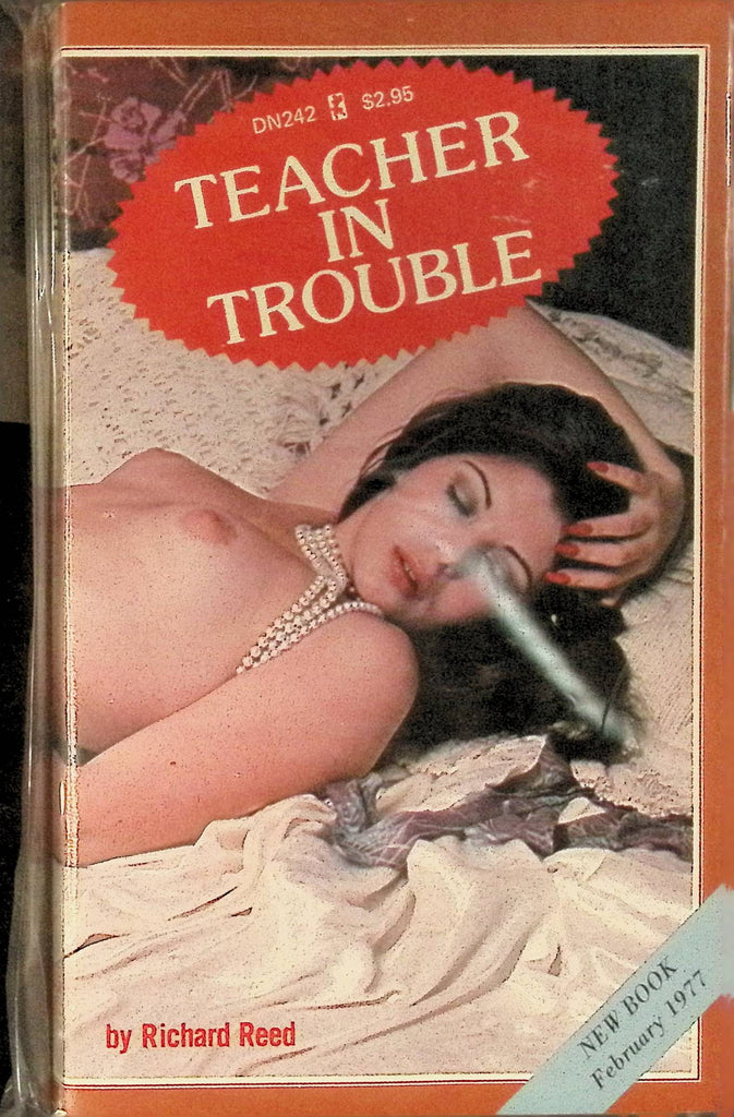 Teacher in Trouble by Richard Reed DN242 1977 Greenleaf Classics Adult Paperback Novel -120324AMP