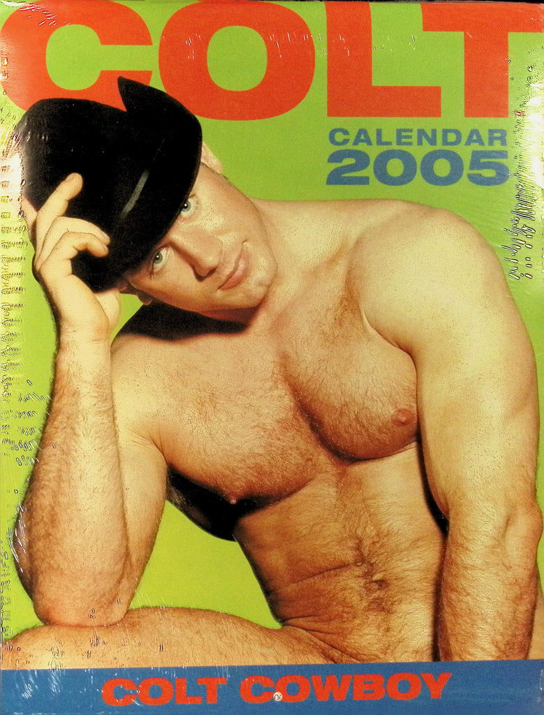 Colt Studio Cowboy 2005 Wall Calendar Gay Man BIG Hunky Buff Men 041326AMP