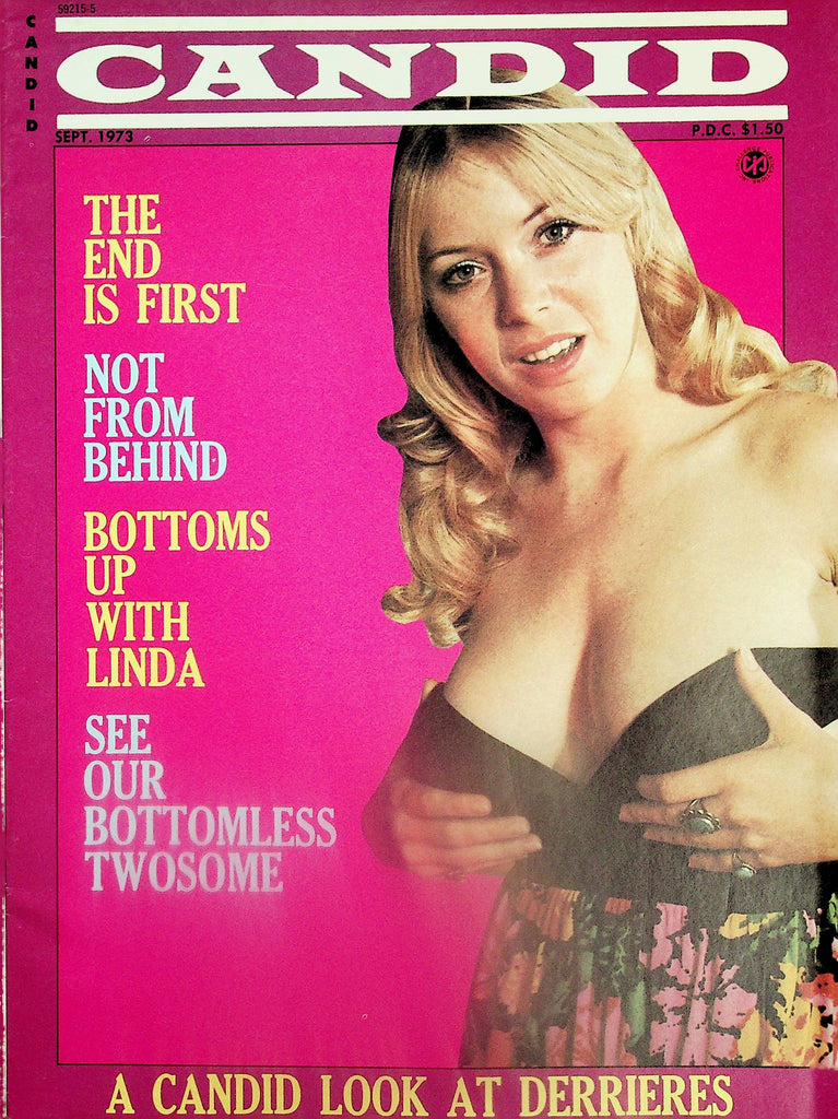 Candid Vintage Magazine  Bottoms Up With Linda / A Look At Derrieres  September 1973     081125lm-p