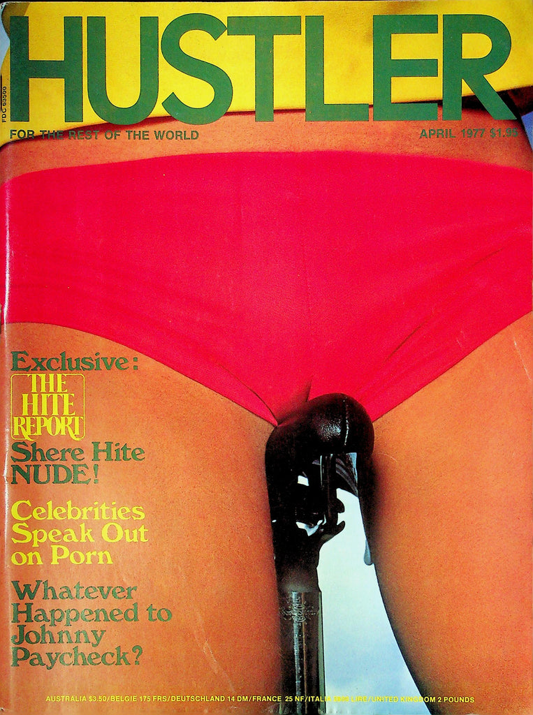 Hustler Magazine Ft. Shere Hite & Johnny Paycheck April 1977 072925RP2-