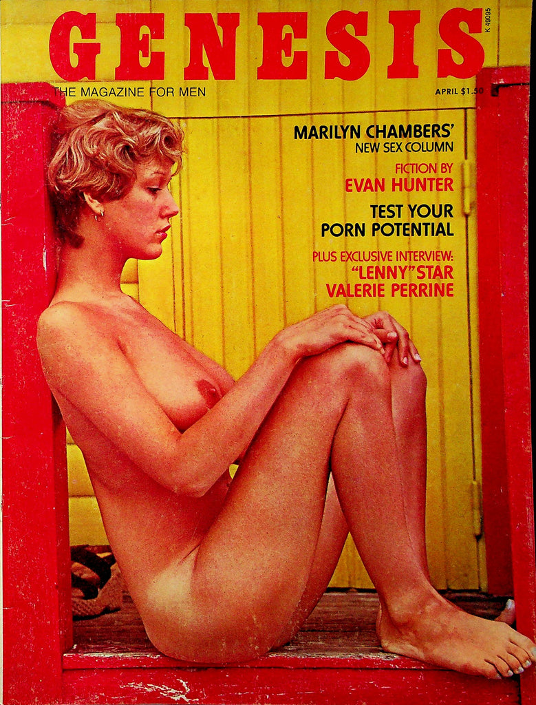 Genesis Magazine Marilyn Chambers & Lenny Star & Valerie Perrine April 1975 051723RP