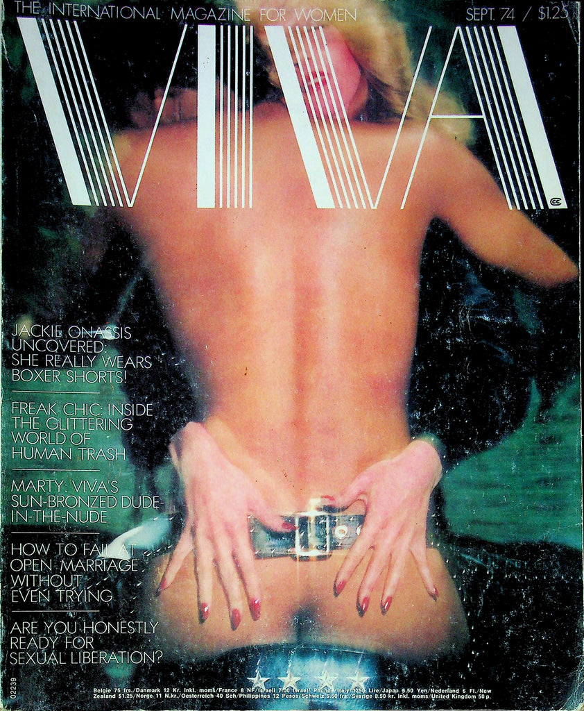 Viva Magazine Ft. Jackie Onassis September 1974 070725RP-