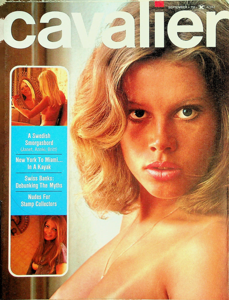 Cavalier Magazine  Stephen Kings 'Battleground'  September 1972       032426lmp