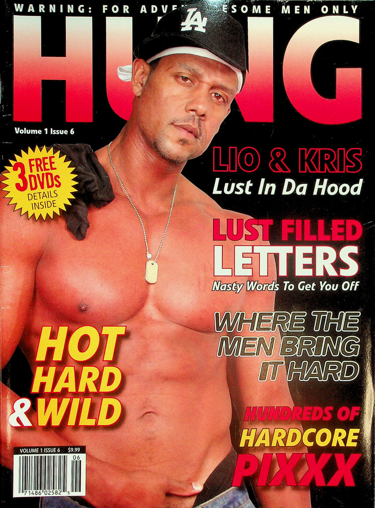 Hung Gay Magazine   Lio & Kris Lust In Da Hood   vol.1 #6  1990's  031926lmp