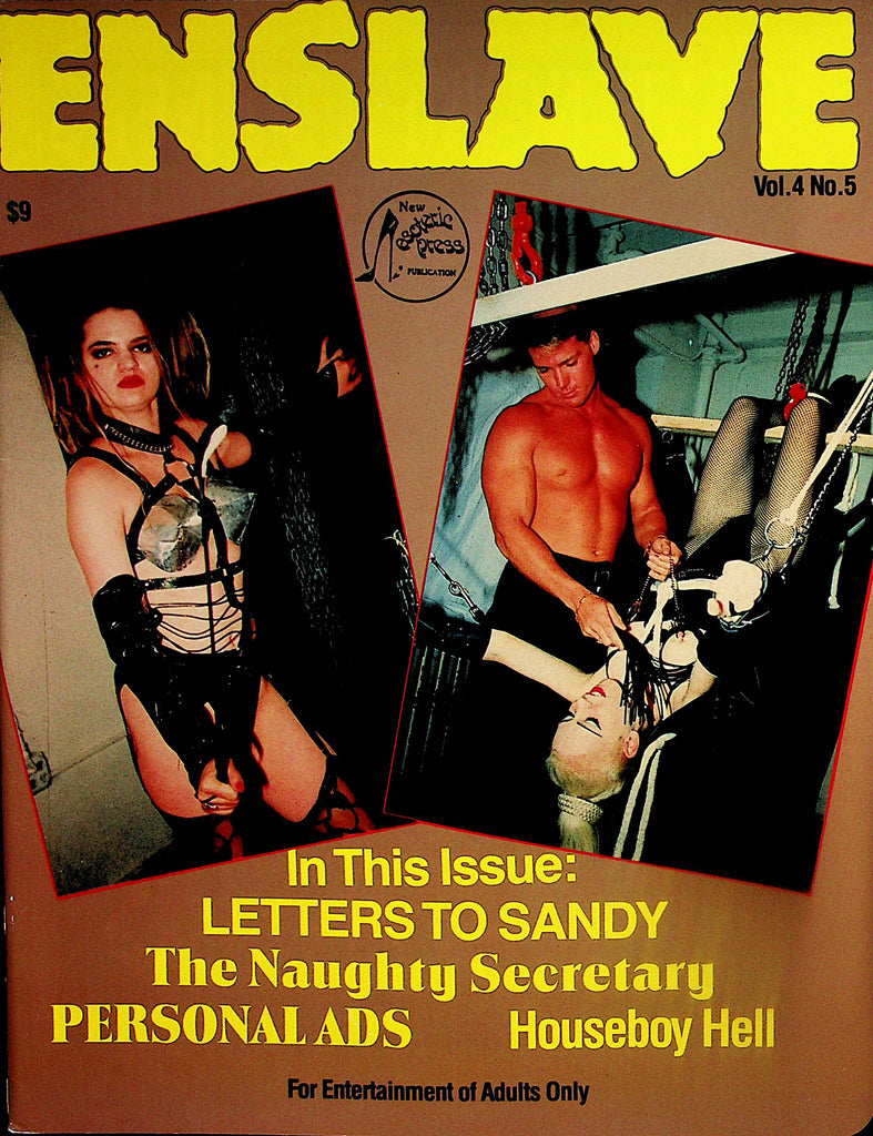 Enslave Fetish Magazine  The Naughty Secretary  vol.4 #5  1993   Esoteric Press    011624lm-p2