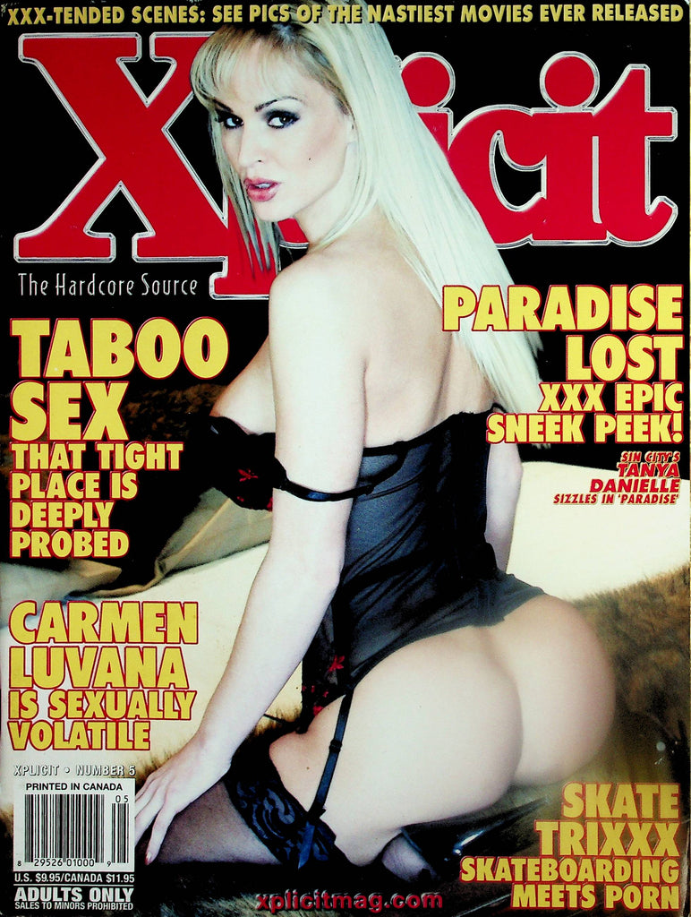 Xplicit Magazine  Tany Danielle / Carmen Luvana  #5 2002    080425lm-p