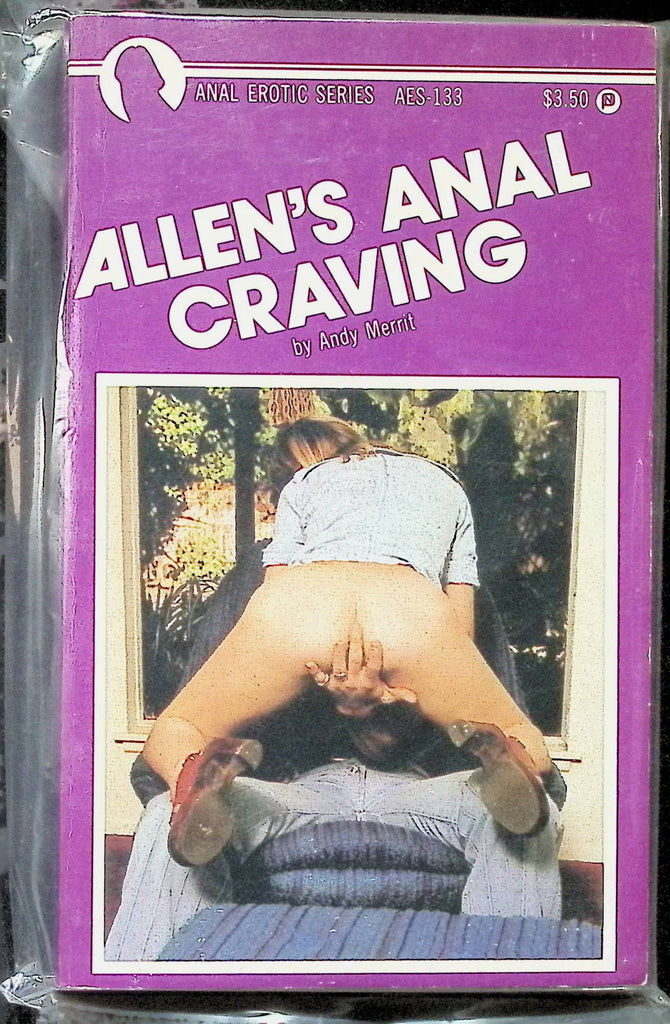 Allen's Anal Craving by Andy Merrit AES-133 1980s Anal Erotic Series Adult Paperback Novel -112024AMP