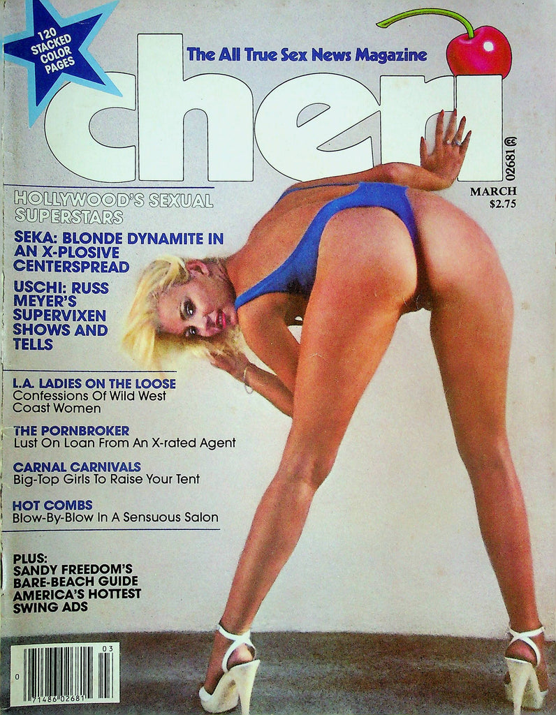 Cheri Magazine Seka & Uschi March 1980 112924RP