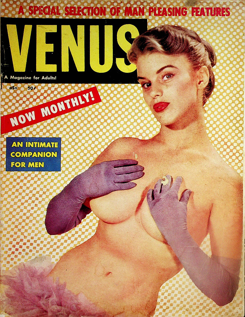 Venus Magazine  Black Lace Panties / The Goddess Of Love  vol.1 #4  1958    052824lm-p