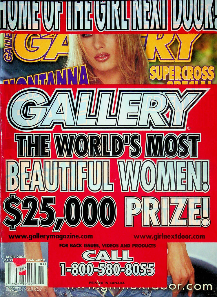 Gallery Men's Magazine Montana Rae April 2006 SEALED 081424RP