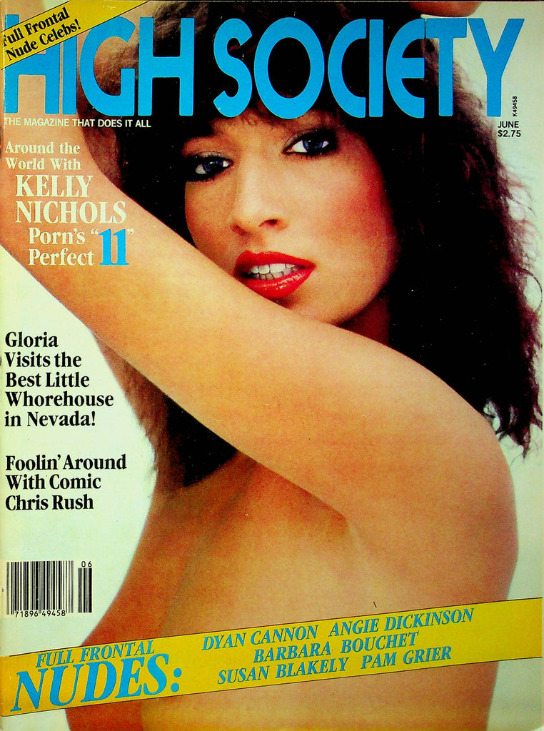 High Society Magazine Kelly Nichols June 1980 071923RP