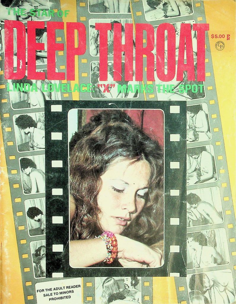 The Star of Deep Throat Magazine  Linda Lovelace:  "X" Marks The Spot   1973     012826lmp