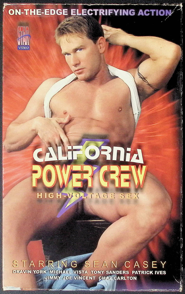 California Power Crew High-Voltage Sex Star Video Gay VHS 1999 101724JKVHS3