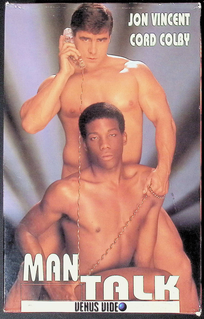 Man Talk Venus Video, Inc. Gay VHS 1995 102324JKVHS4