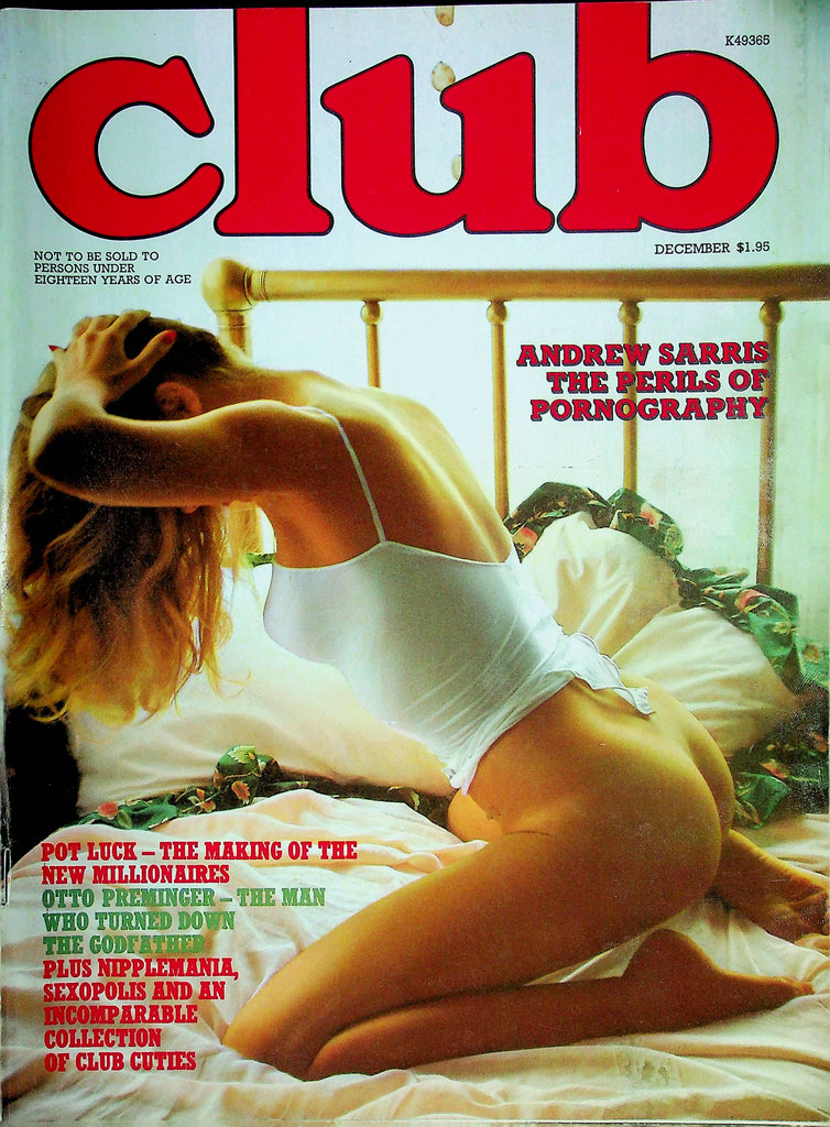 Club Magazine Andrew Sarris December 1977 102124RP
