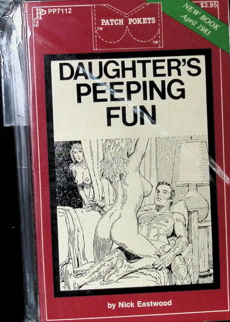 Step-Daughter's Fun by Nick Eastwood April 1983 Patch Pokets Book Greenleaf Classics Adult Novel-042324AMP