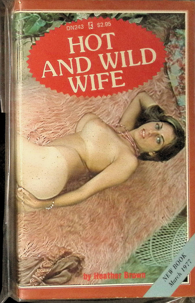 Hot and Wild Wife by Heather Brown Dn243 1977 Greenleaf Classics Adult Paperback Novel -120324AMP