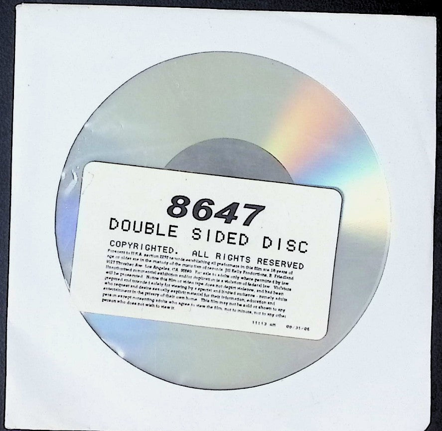 Nymph Fever 1-4 Double Sided Adult DVD #8647 022026AKDVD-A13