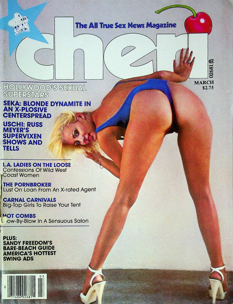 Cheri Magazine Seka & Uschi March 1980 010424RP