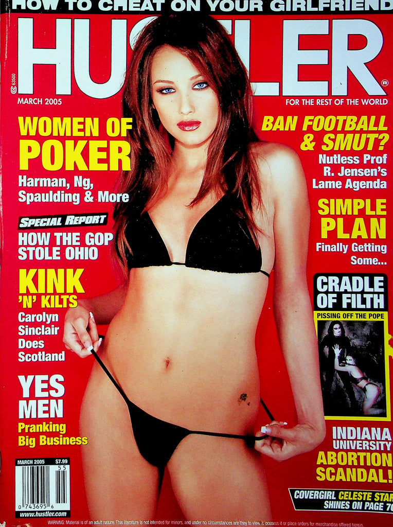 Hustler Magazine Celeste Star & Keri Sable March 2005 051823RP