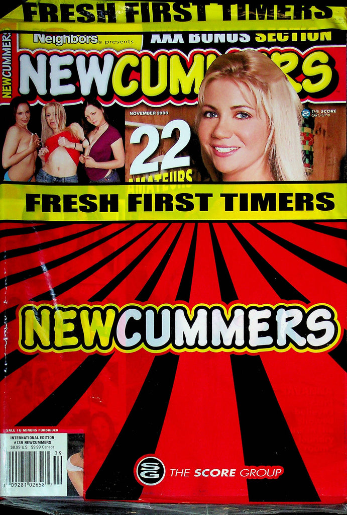 Naughty Neighbors Presents Newcummers Magazine November 2006 SEALED 121824RP