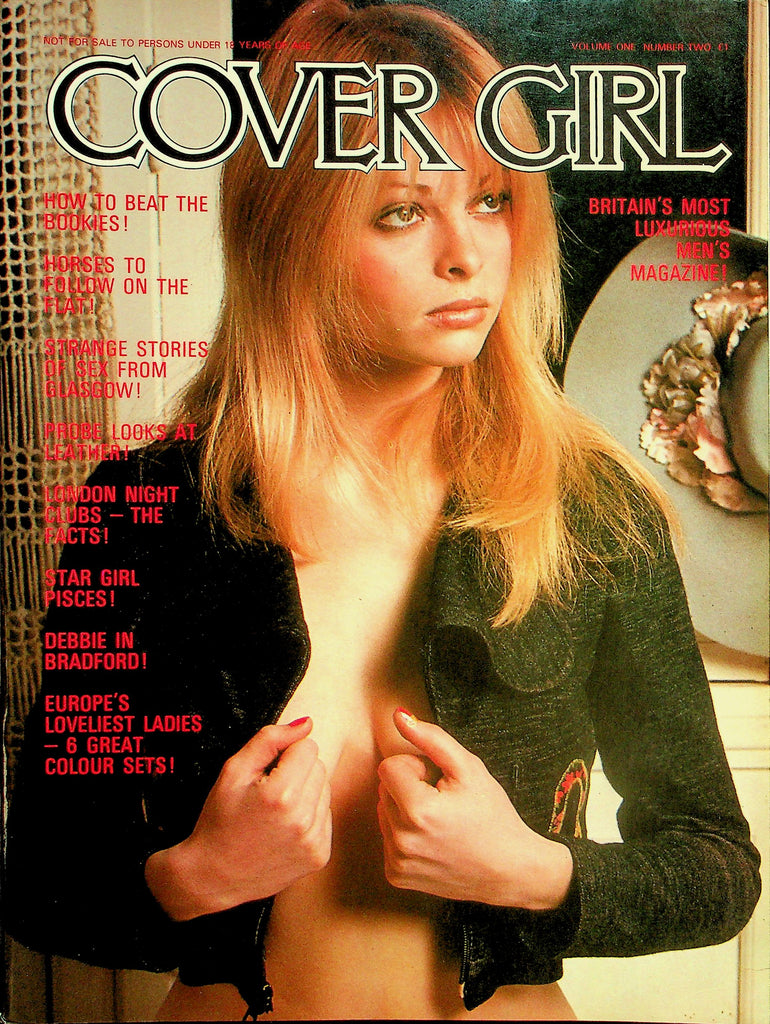 Cover Girl Magazine  Cover/Centerfold Girl Igma Ivensen   vol.1 #2  1970's     040826lmp