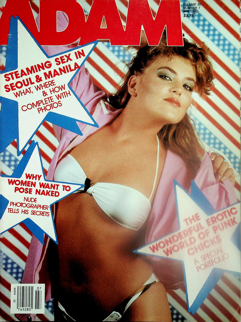 Adam  Magazine  Iris  vol.30 #7  1986  112925lmp