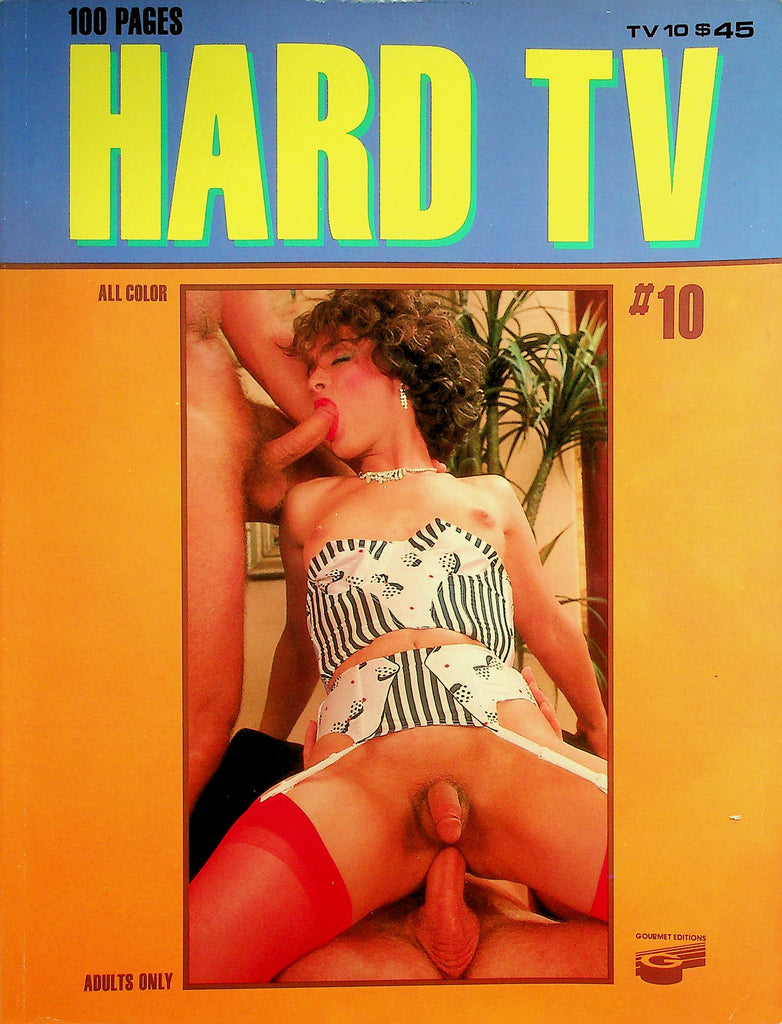 Hard TV Tranny Magazine  100 Pages!  #10 1980's Gourmet Editions   100626lmp-GSC