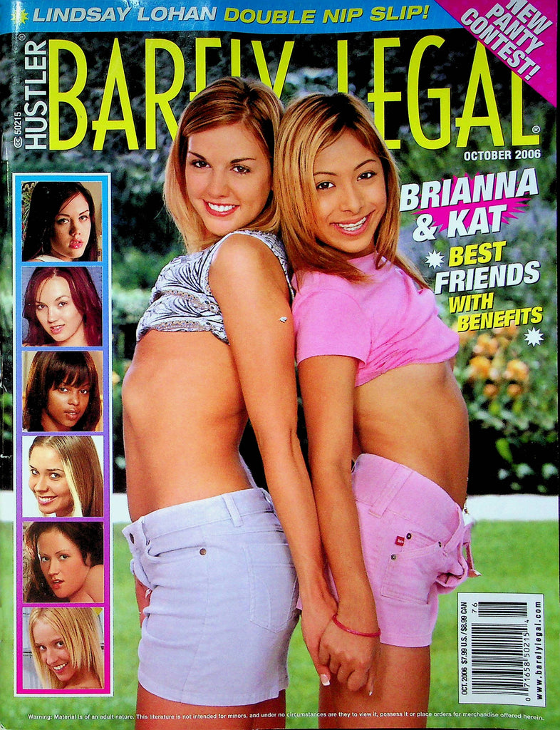 Hustler Barely Legal Magazine Brianna & Kat October 2006 011325RP2