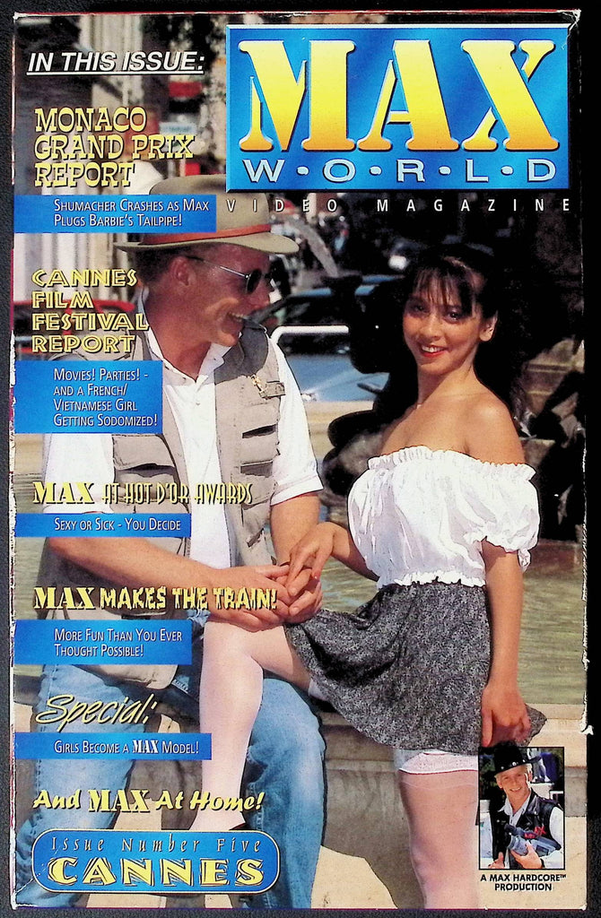 Max World Video Magazine #5 Filmwest Video VHS 1996 103124JKVHS4