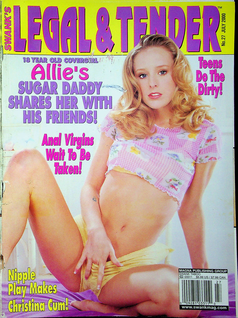 Swank's Legal & Tender Magazine Allie & Christina July 2000 091523RP