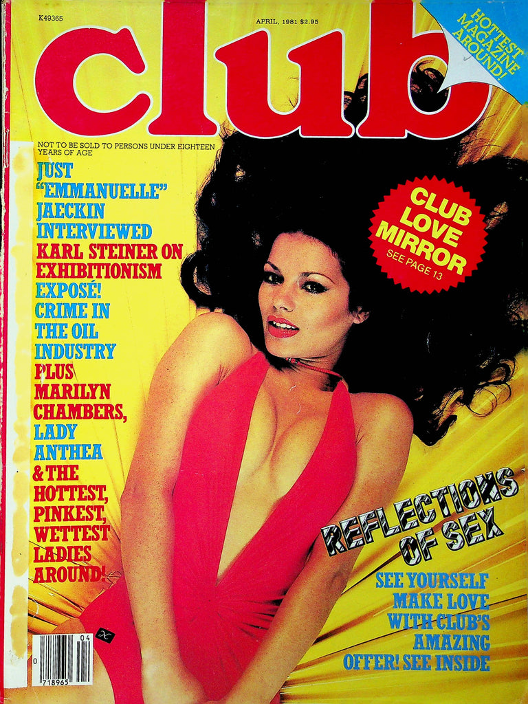 Club Magazine Just Jaeckin Interview April 1981 091323RP