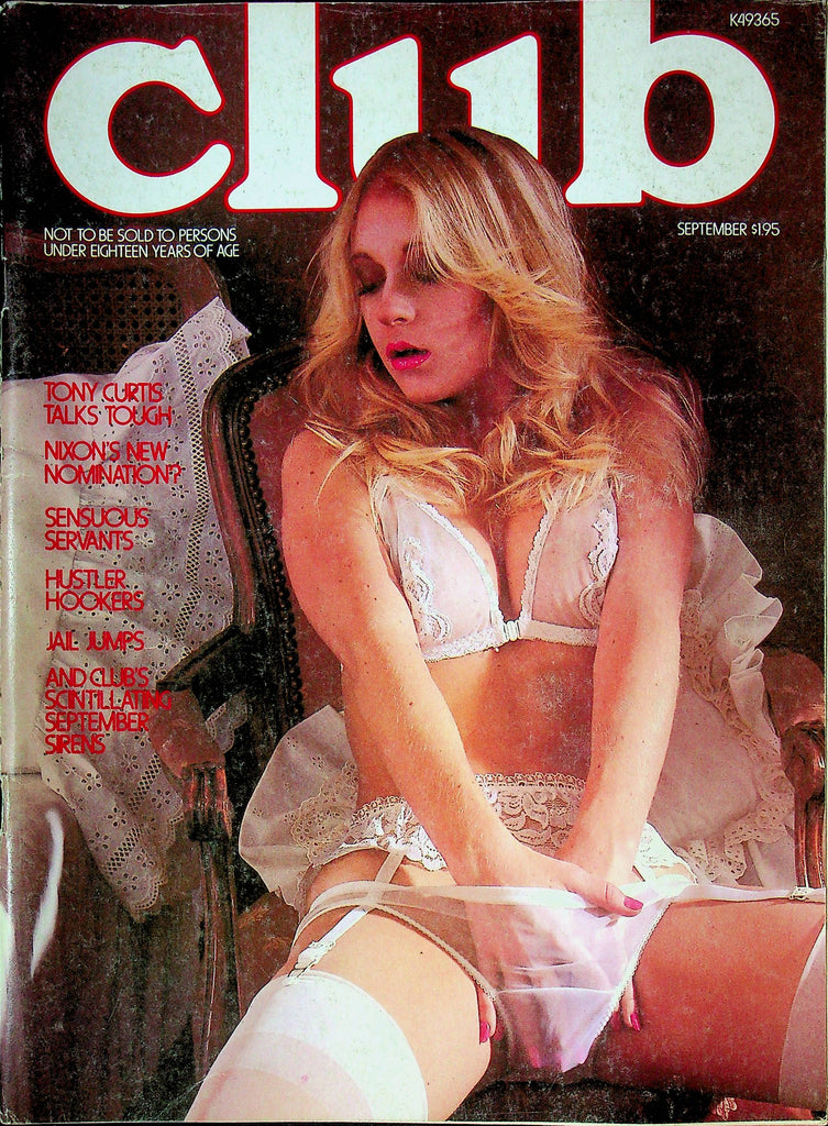 Club Men's Magazine Tony Curtis September 1977 092624RP