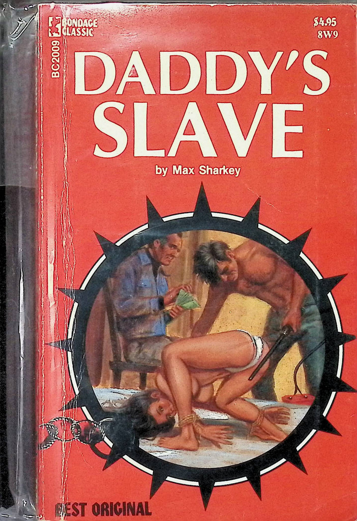 Daddy's Slave by Max Sharkey BC2006 1970s Best Original Greenleaf Bondage Classic BDSM Bondage Fetish Adult Paperback Novel -111424AMP