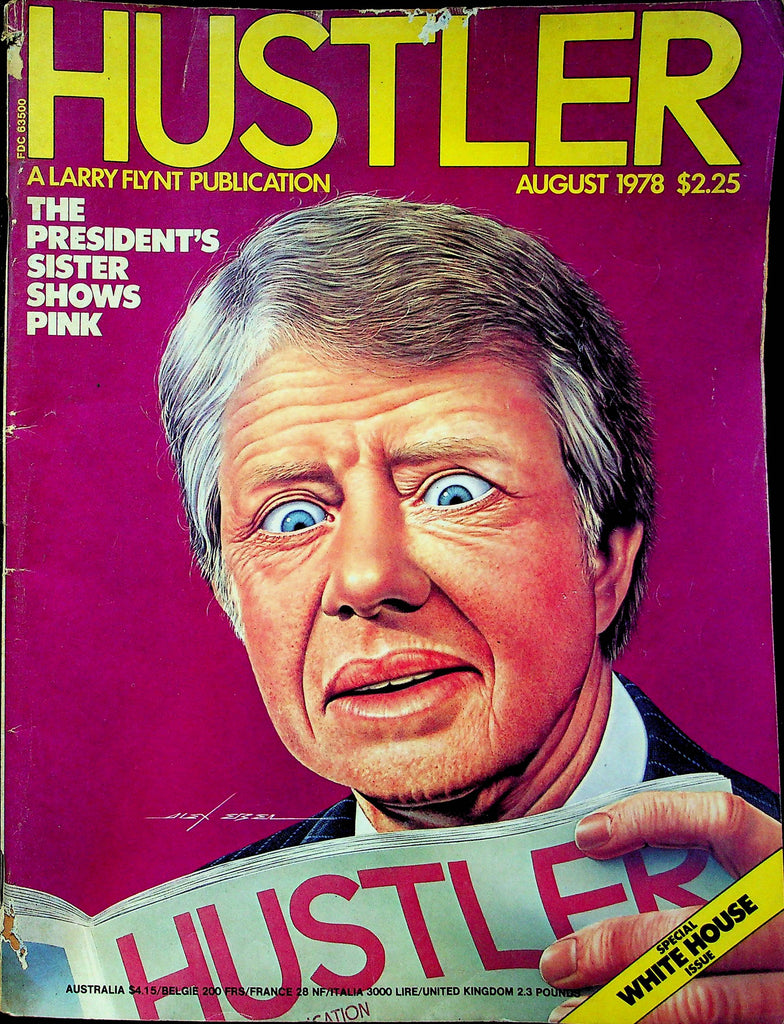 Hustler Magazine Ruth Carter Stapleton August 1978 080723RP