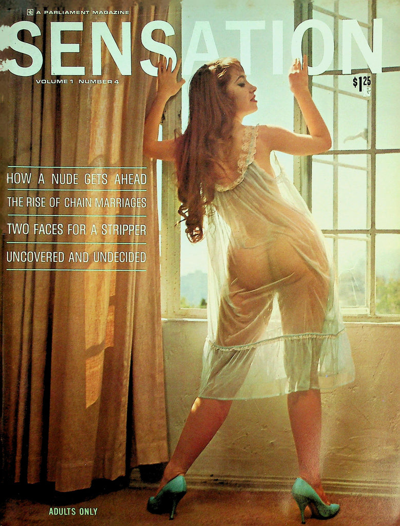 Sensation Magazine  How A Nude Gets Ahead  vol.1 #4 1964 Parliament Publication  060526lmp-GSC