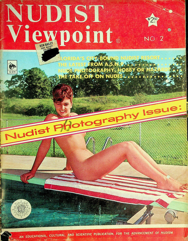 Nudist Viewpoint Magazine  Nudist Photography Issue  #2 1960's    102126lmp-GSC