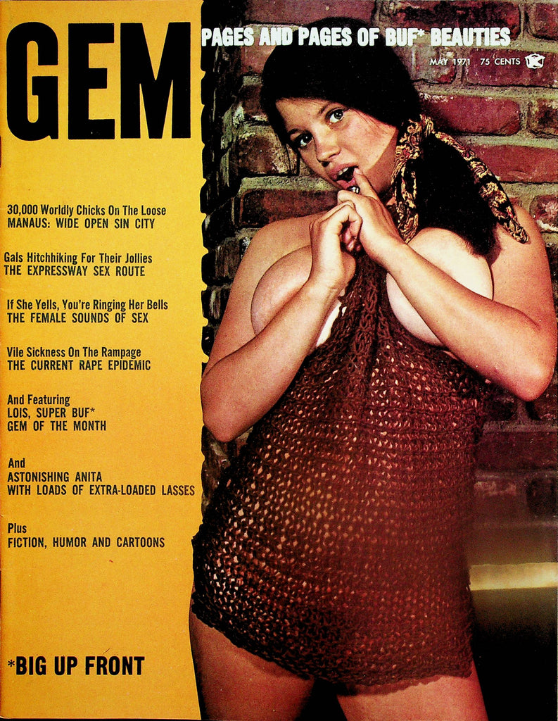 Gem Vintage Magazine  Busty Lois   May 1971    062425lm-p