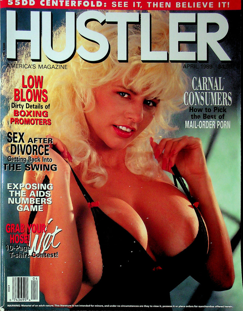 Hustler Magazine Ft. Gina & Sex After Divorce April 1989 050125RP