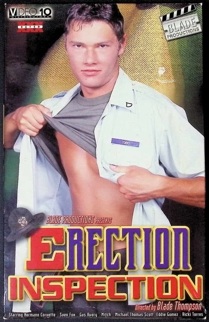 Erection Inspection Video 10 Distributors Gay VHS 2001 100924JKVHS4