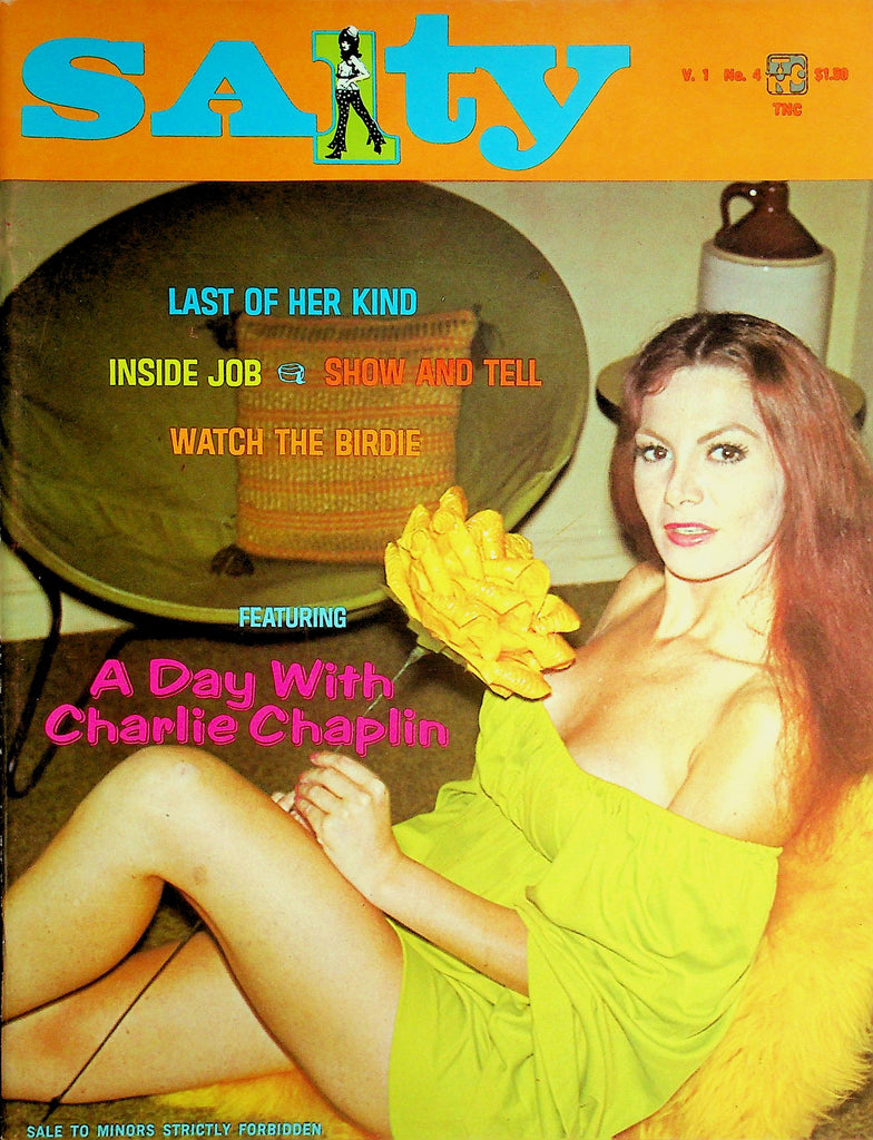 Salty Magazine   Show And Tell / A Day With Charlie Chaplin  vol.1 #4  1968     073126lmp-GSC