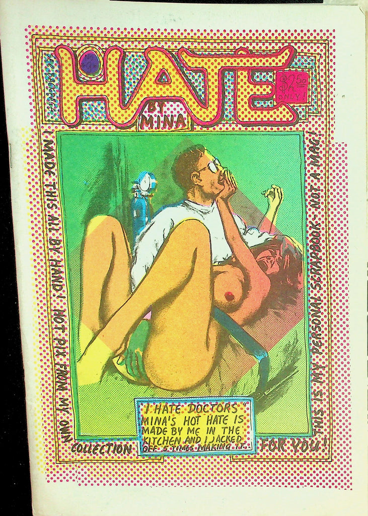 Hate Adult Newspaper Magazine  Personal Scrapbook With Jack-Off Photo's  1970's   090126lmp2-GSC
