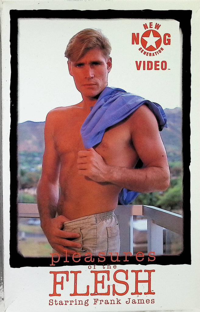 Pleasures of the Flesh by Frank James 1991 Chris Phifer Christian Blake Gay Male VHS 091924AMPVHS