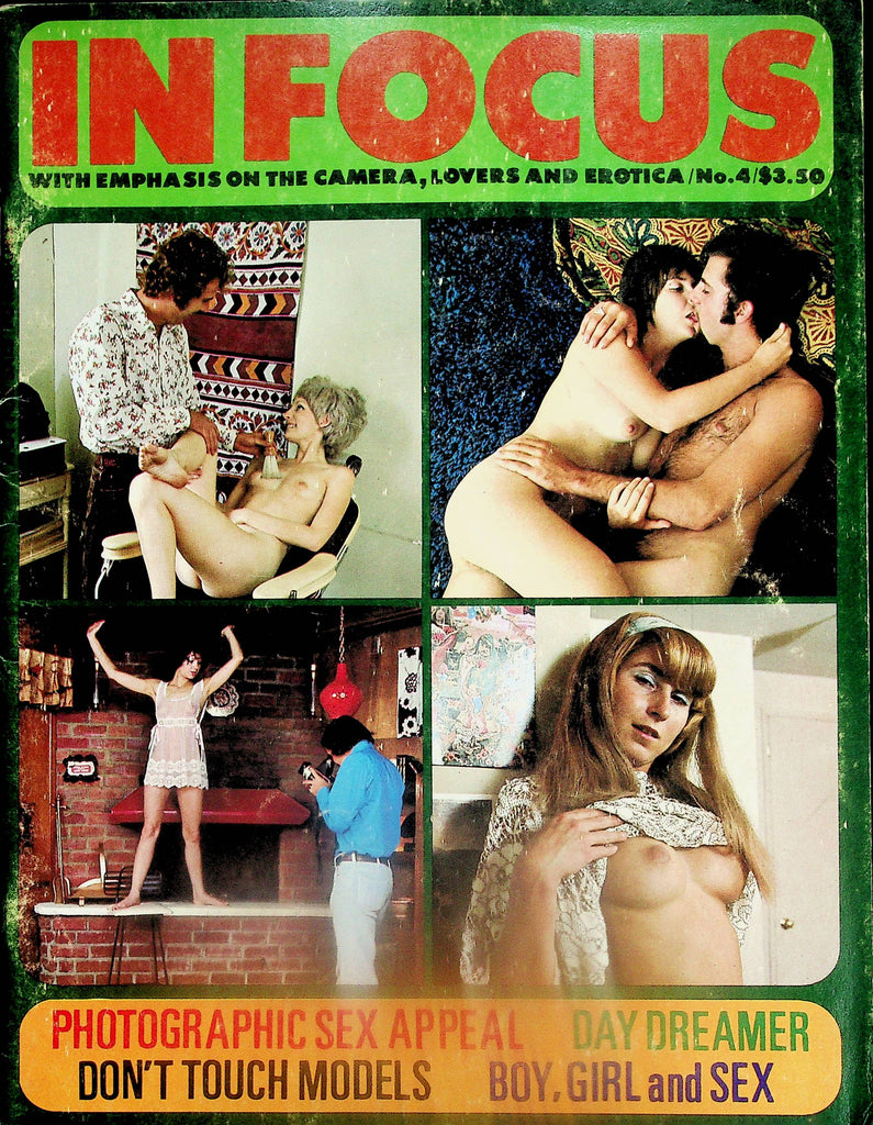 In Focus Vintage Magazine  Photographic Sex Appeal / Day Dreamer  #4 1971    092025lm-p