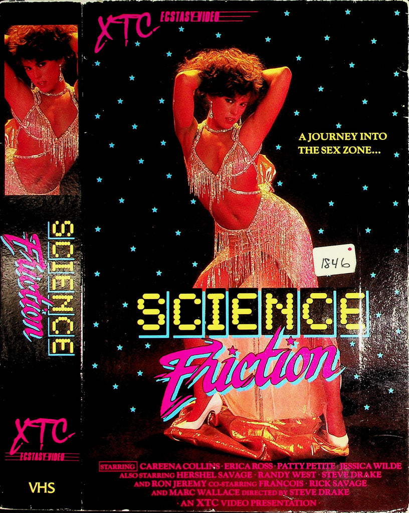 Science Fiction Careena Collins Erica Ross Patty Petite Adult VHS Ecstasy 042126NAVHS2-19