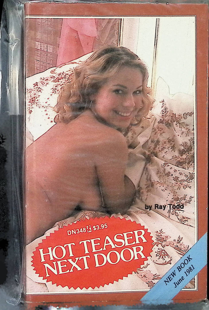 Hot Teaser Next Door by Ray Todd June 1981 DN348 Greenleaf Classics Adult Paperback Novel -111924AMP