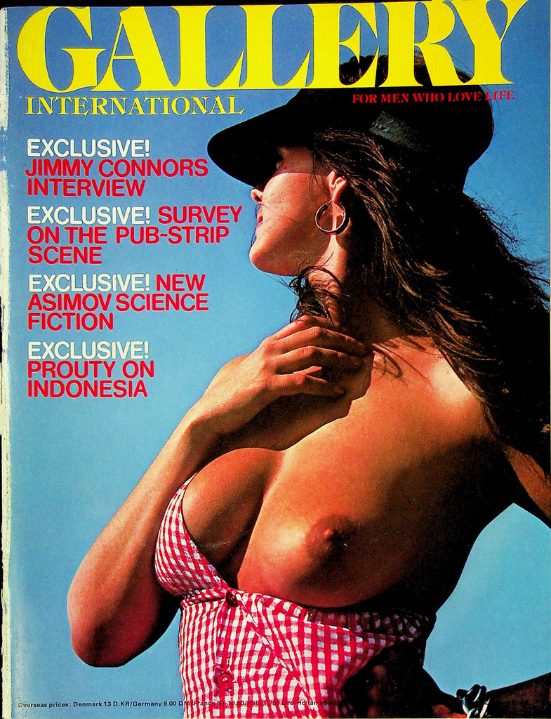 Gallery International Magazine Ft. Jimmy Connors & Asimov 1970s 072125RP-