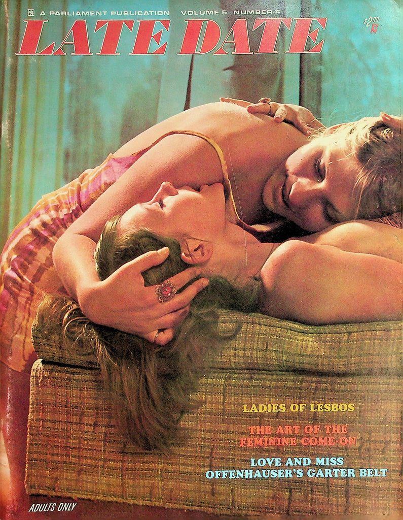 Late Date Lesbian Magazine   The Art Of The Feminine Come-On  vol.5 #4  1968  Parliament  091626lmp-GSC